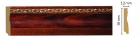 153-1084 Плинтус напольный DECOMASTER 153-1084 (95*12*2400мм) дюрополимер