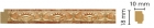 158-127 Молдинг DECOMASTER 158-127 (18*10*2400мм) дюрополимер