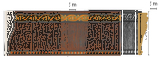 170-1 Цветной молдинг Decomaster 170-1 (120*31*2400)