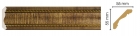 173-3 Плинтус потолочный DECOMASTER 173-3 (57*57*2400мм) дюрополимер