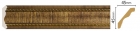 174-3 Плинтус потолочный DECOMASTER 174-3 (42*42*2400мм) дюрополимер