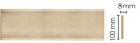 B10-933 Декоративная панель DECOMASTER B10-933 (100*9*2400мм) дюрополимер
