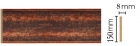 B15-767 Декоративная панель Decomaster B15-767 (150*9*2400)