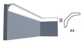 Kr320K карниз потолочный (36*44*2000 мм)/41
