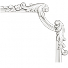 97100-3R Угол DECOMASTER 97100-3R (245*245*25мм) полиуретан