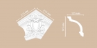 DP 217 E Угол внешний DECOMASTER DP217E (145*125*215мм) полиуретан