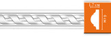 DT 8050FL Молдинг с рисунком DECOMASTER DT-8050F гибкий (40*17*2400мм) полиуретан
