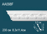 AA098F Карниз с рисунком
