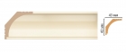 D109-61 ДМ Плинтус потолочный DECOMASTER D109-61ДМ (43*43*2400мм) дюрополимер