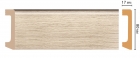 D235-72 ДМ D235-72/20 Плинтус ДМ(80*17*2400 мм) дюрополимер