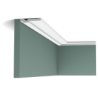 CX161 карниз фриз профиль потолочный Дюрополимер (200x1,3x6,9) ORAC