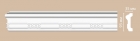DT 8851 Наличник DECOMASTER DT8851 (35*92*2000мм) полиуретан