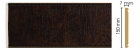 C15-1 Декоративная панель Decomaster C15-1 (150*7*2400)