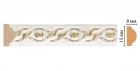130-40 ДМ Молдинг DECOMASTER 130-40ДМ (15*8*2400мм) дюрополимер