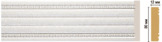 150-42 Цветной молдинг Decomaster 150-42 (80*12*2400)