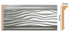 D218-375 Плинтус потолочный DECOMASTER D218-375 (100*25*2400мм) дюрополимер
