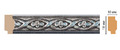 158-55 ДМ Молдинг DECOMASTER 158-55ДМ (18*10*2400мм) дюрополимер