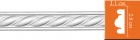 98070F Молдинг с рисунком DECOMASTER 98070F гибкий (26*11*2400мм) полиуретан