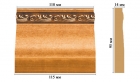 D204-1223 Основание DECOMASTER D204-1223 (115*95*14мм) дюрополимер