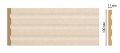D201-18D ДМ Пилястра DECOMASTER D201-18DДМ (100*11*2400мм) дюрополимер