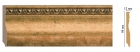 153-58 Плинтус напольный DECOMASTER 153-58 (95*12*2400мм) дюрополимер