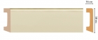 D234-61 Цветной напольный плинтус DECOMASTER D234-61 ШК/15 (58*16*2400 мм)