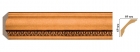 100C-1223 Плинтус потолочный DECOMASTER 100C-1223 (69*69*2400мм) дюрополимер