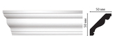 D155 Плинтус потолочный DECOMASTER D155/24 (50*50*2000 мм)