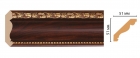 153-1084 ДМ 153-1084/18 Плинтус ДМ(95*12*2400) дюрополимер