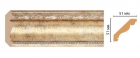 155-553 ДМ Плинтус потолочный DECOMASTER 155-553ДМ (50*50*2400 мм) дюрополимер