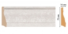 193-19D ДМ Плинтус напольный DECOMASTER 193-19DДМ (70*16*2400мм) дюрополимер