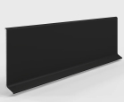 ПЛИНТУС  Laconistiq  ADHESIVE черный матовый(60*10*2500